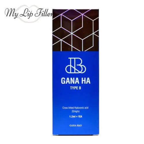 GANA HA Type B - 1 × 1.2 مل - حشو الشفاه الخاص بي