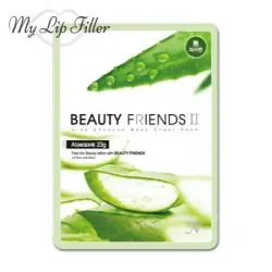 Paquete de hojas de mascarilla Beauty Friends II Aloe Essence - My Lip Filler - foto 9