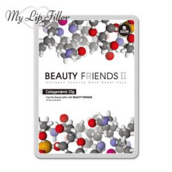 حزمة ورقية من قناع الكولاجين Beauty Friends II - حشو الشفاه الخاص بي - صورة 8