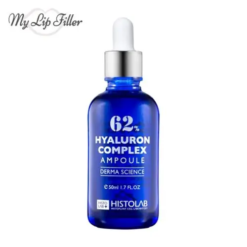 Derma Science 62% أمبولة هيالورون كومبلكس – 50 مل - ماي ليب فيلر