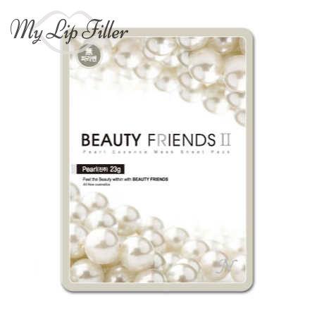 Paquete de hojas de máscara Beauty Friends II Pearl Essence - My Lip Filler