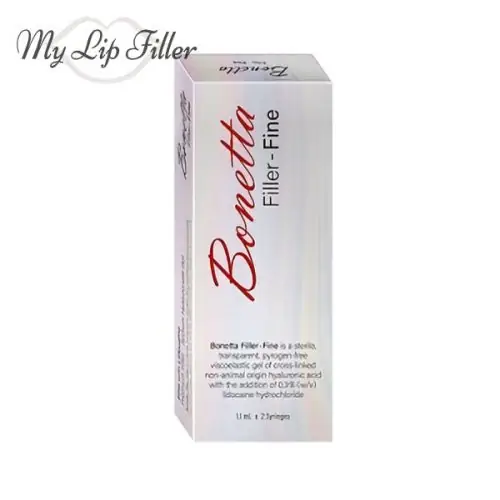 Bonetta Filler Fine - 2 x 1ml - My Lip Filler