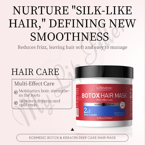 Kormesic Botox Hair Mask by mylipfiller.com - photo 2 Kormesic Botox Hair Mask - My Lip Filler - photo 2