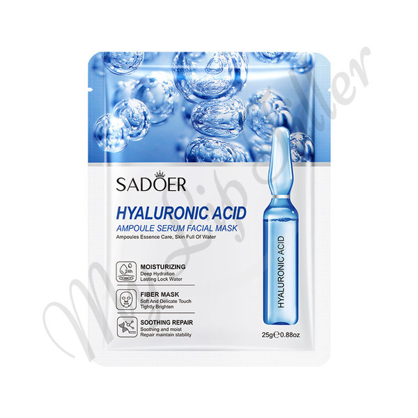 Sadoer Hyaluronic Acid Ampoule Serum Mask by mylipfiller.com Sadoer Hyaluronic Acid Ampoule Serum Mask - My Lip Filler