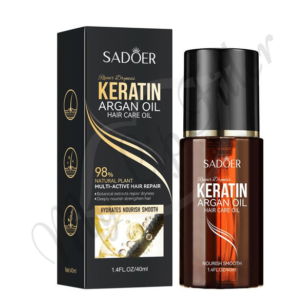 Sadoer Keratin Argan Oil Hair Care Mask by mylipfiller.com Sadoer Keratin Argan Oil Hair Care Mask - My Lip Filler