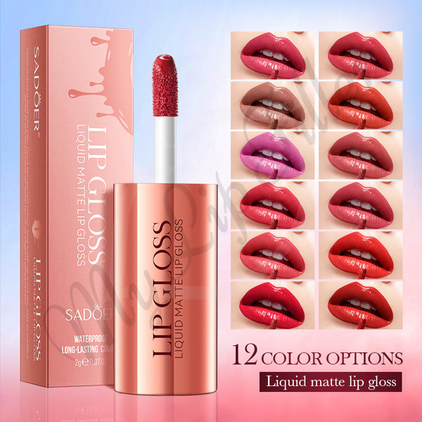Sadoer Liquid Matte Lip Gloss by mylipfiller.com - photo 4 Sadoer Liquid Matte Lip Gloss - My Lip Filler - photo 4