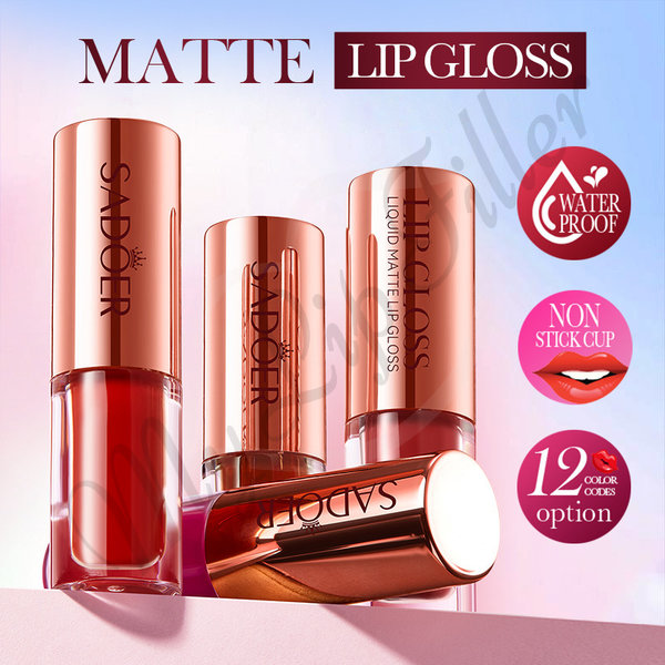 Sadoer Liquid Matte Lip Gloss by mylipfiller.com - photo 5 Sadoer Liquid Matte Lip Gloss - My Lip Filler - photo 5