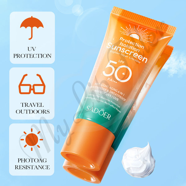 Protector solar Sadoer SPF50+ de mylipfiller.com - foto 3 Protector solar Sadoer SPF50+ - Mi relleno de labios - foto 3